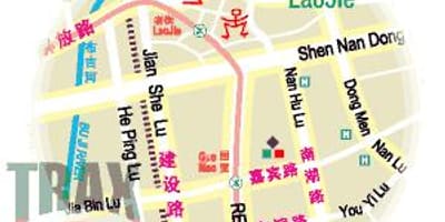 Dongmen tregut Shenzhen hartë