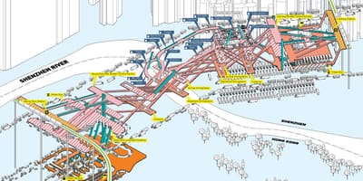 Harta e Shenzhen 3d