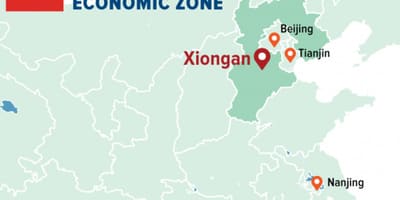 Harta e Shenzhen të veçantë zonës ekonomike