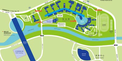 Harta e Shenzhen universitetit